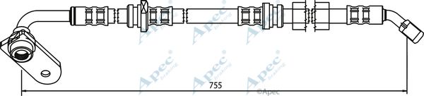 APEC BRAKING Тормозной шланг HOS3661